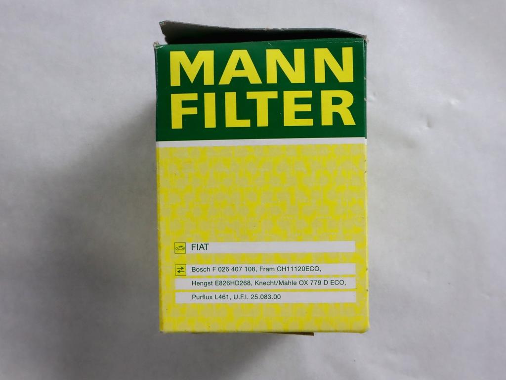 55223416 FILTRO OLIO FIAT 500X 1.6 D 88KW 6M 5P (2015) RICAMBIO NUOVO