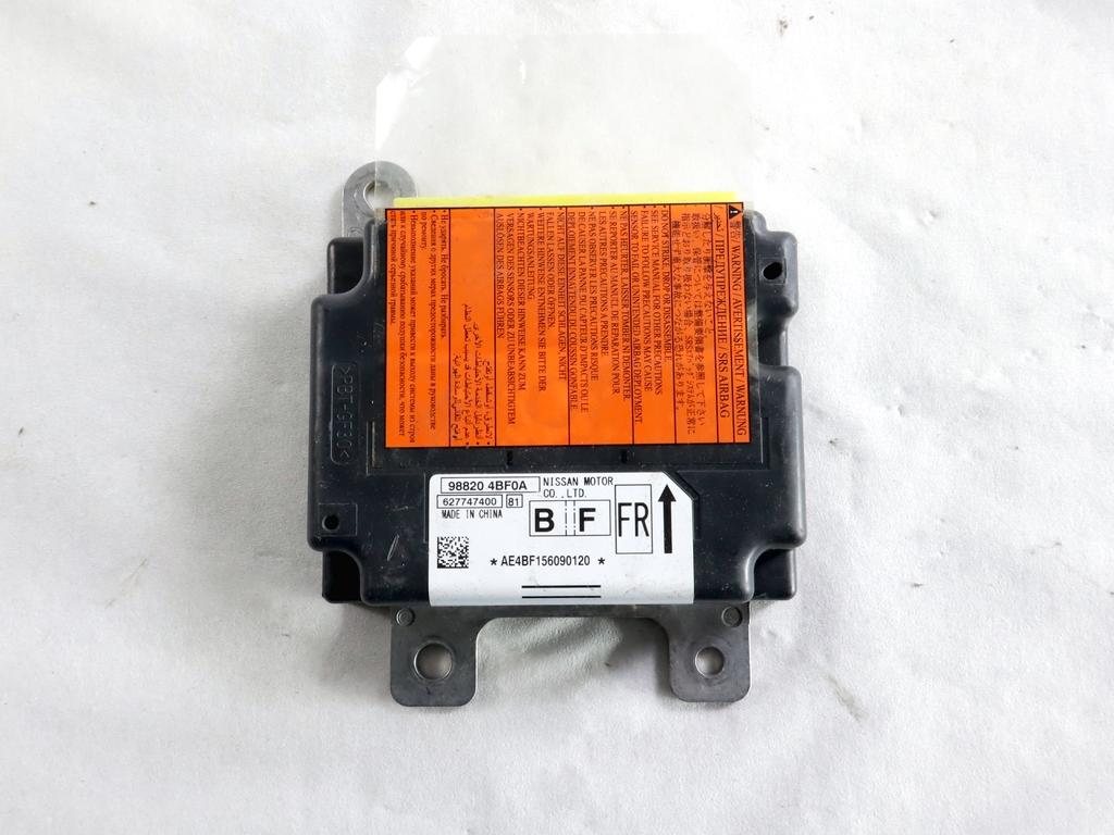 98820-4BF0A CENTRALINA AIRBAG NISSAN X-TRAIL T32 R 1.6 D 4X4 96KW 6M 5P (2018) RICAMBIO USATO 