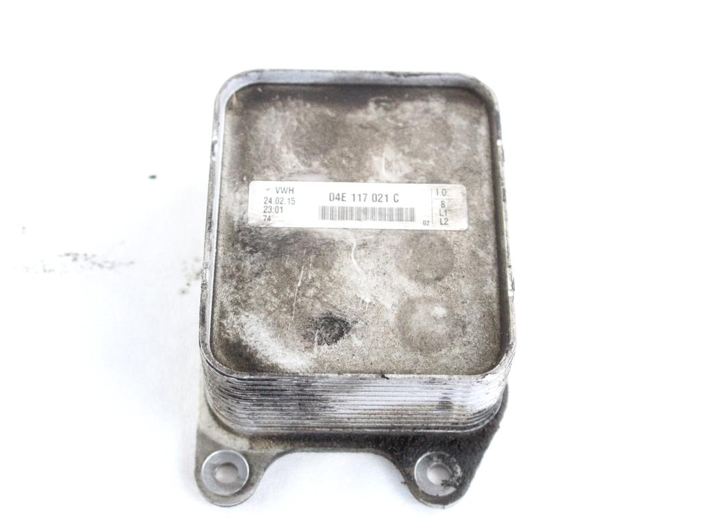 04E117021C RADIATORE OLIO MOTORE VOLKSWAGEN GOLF 7 1.4 M 81KW 6M 5P (2015) RICAMBIO USATO