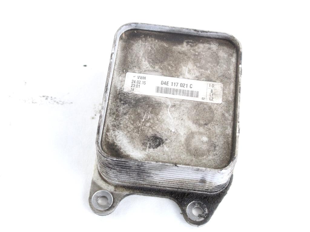 04E117021C RADIATORE OLIO MOTORE VOLKSWAGEN GOLF 7 1.4 M 81KW 6M 5P (2015) RICAMBIO USATO