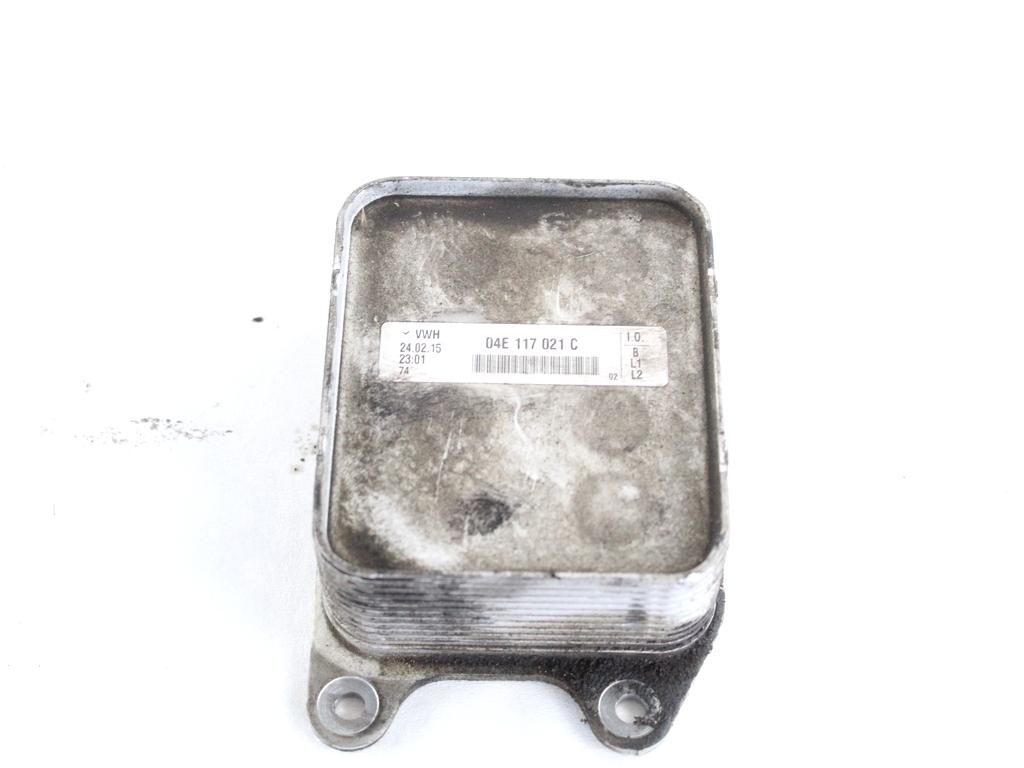 04E117021C RADIATORE OLIO MOTORE VOLKSWAGEN GOLF 7 1.4 M 81KW 6M 5P (2015) RICAMBIO USATO
