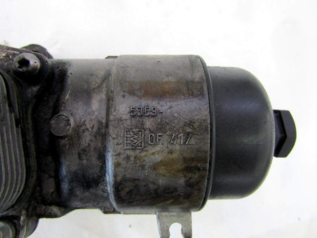 TOPLOTNI IZMENJEVALNIK/FILTER OLJA  OEM N. 9656969980 ORIGINAL REZERVNI DEL CITROEN DS3 (2009 - 2014) DIESEL LETNIK 2012
