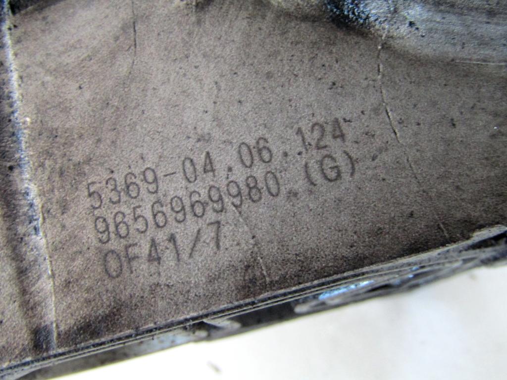 TOPLOTNI IZMENJEVALNIK/FILTER OLJA  OEM N. 9656969980 ORIGINAL REZERVNI DEL CITROEN DS3 (2009 - 2014) DIESEL LETNIK 2012