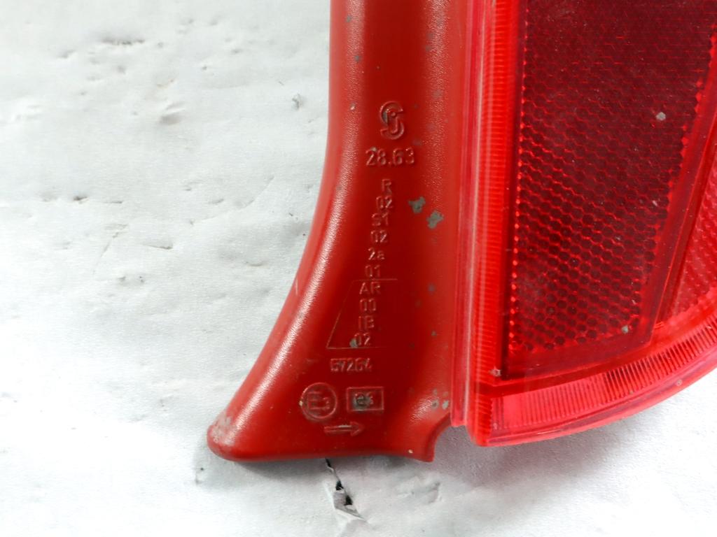 51764372 FARO FANALE POSTERIORE DESTRO FIAT PUNTO 1.2 G 44KW 5M 5P (2009) RICAMBIO USATO