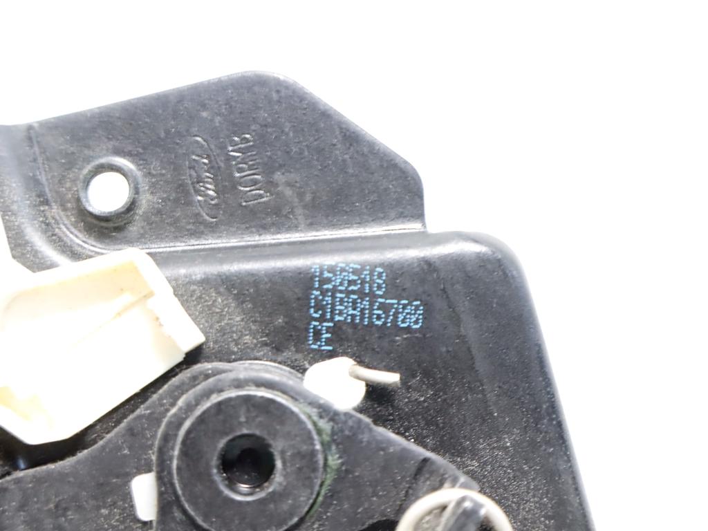 1813550 CHIUSURA SERRATURA COFANO ANTERIORE FORD FIESTA 1.6 B 77KW 5M 5P (2013) RICAMBIO USATO C1BA-16700-CE