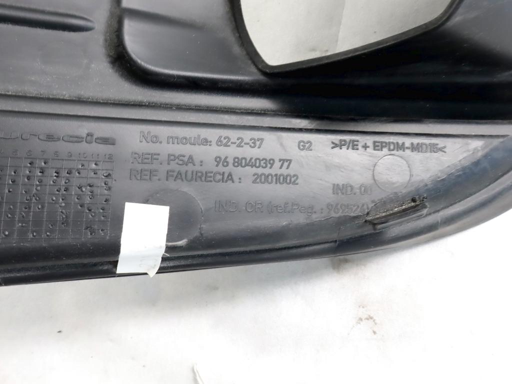 9680403977 MASCHERINA FENDINEBBIA PARAURTI ANTERIORE LATO SINISTRO CITROEN C4 PICASSO 1.6 80KW 5M D 5P (2007) RICAMBIO USATO 