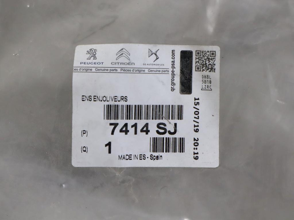 9680403877 MASCHERINA FENDINEBBIA PARAURTI ANTERIORE LATO DESTRO CITROEN C4 PICASSO 1.6 80KW 5M D 5P (2007) RICAMBIO NUOVO