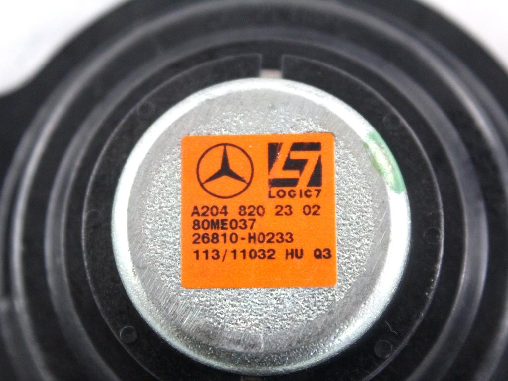 A2048202302 CASSA ALTOPARLANTE PORTA ANTERIORE MERCEDES CLASSE C 200 W204 2.2 D 100KW AUT 5P (2011) RICAMBIO USATO
