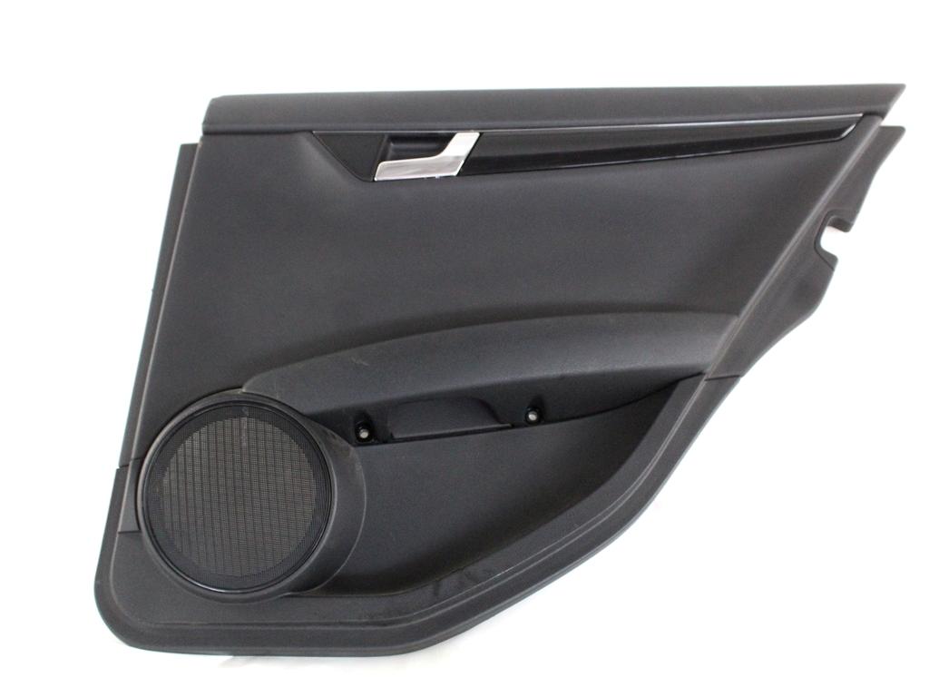 A20473027629D88 PANNELLO INTERNO PORTA POSTERIORE DESTRA CON RIVESTIMENTO IN PELLE MERCEDES CLASSE C 200 W204 2.2 D 100KW AUT 5P (2011) RICAMBIO USATO