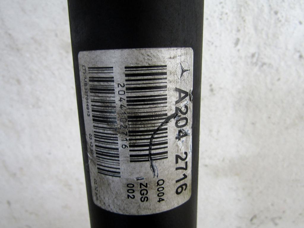A2044102716 ALBERO DI TRASMISSIONE MERCEDES CLASSE C 200 W204 2.2 D 100KW AUT 5P (2011) RICAMBIO USATO