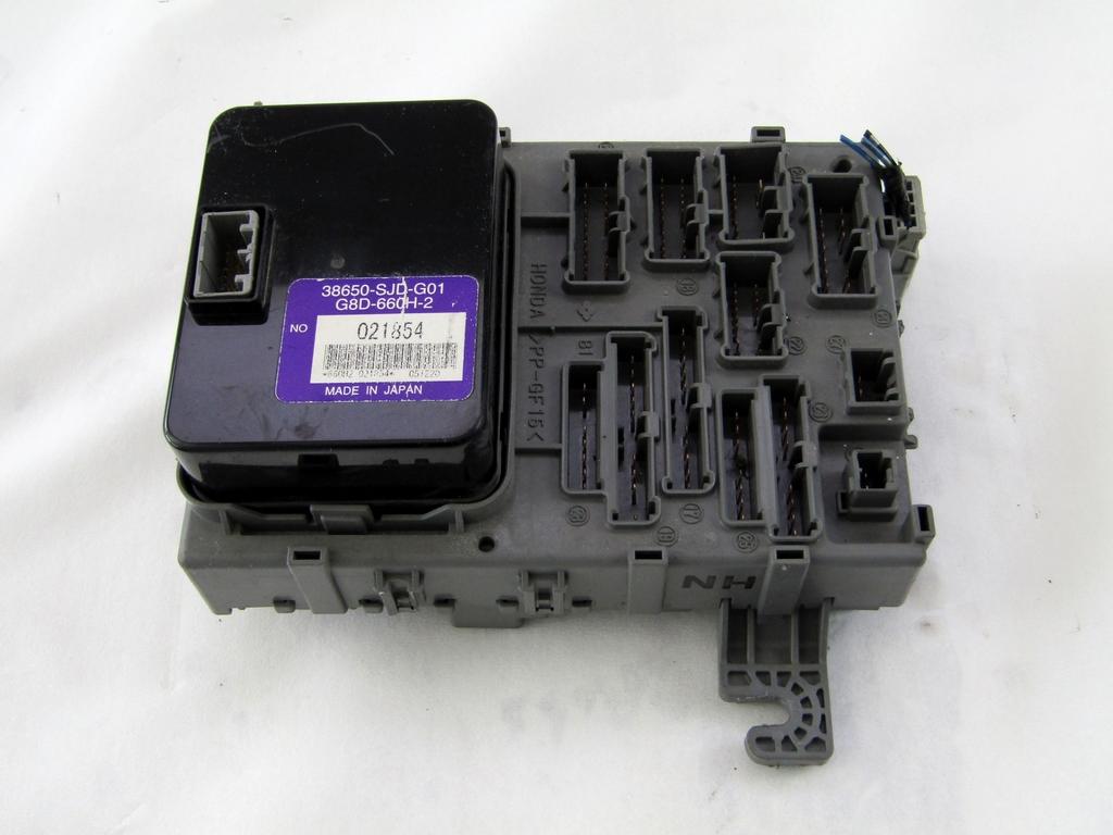 38650-SJD-G01 CENTRALINA FUSIBILIERA SCATOLA FUSIBILI RELÈ HONDA FR-V 2.2 D 103KW 6M 5P (2006) RICAMBIO USATO