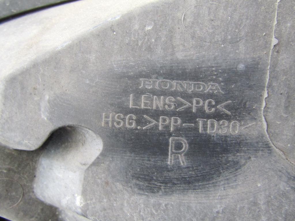 33101SJDG51 FARO FANALE ANTERIORE DESTRO HONDA FR-V 2.2 D 103KW 6M 5P (2006) RICAMBIO USATO
