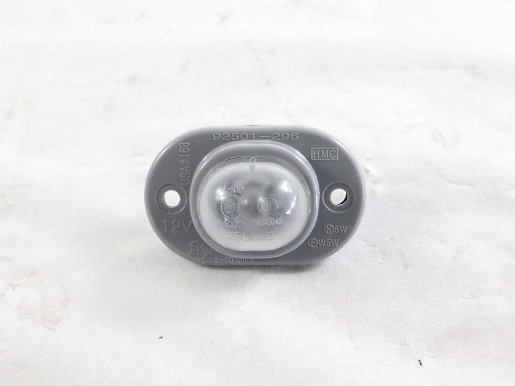 9250107000 LUCE TARGA KIA PICANTO 1.1 B 47KW 5M 5P (2004) RICAMBIO USATO 