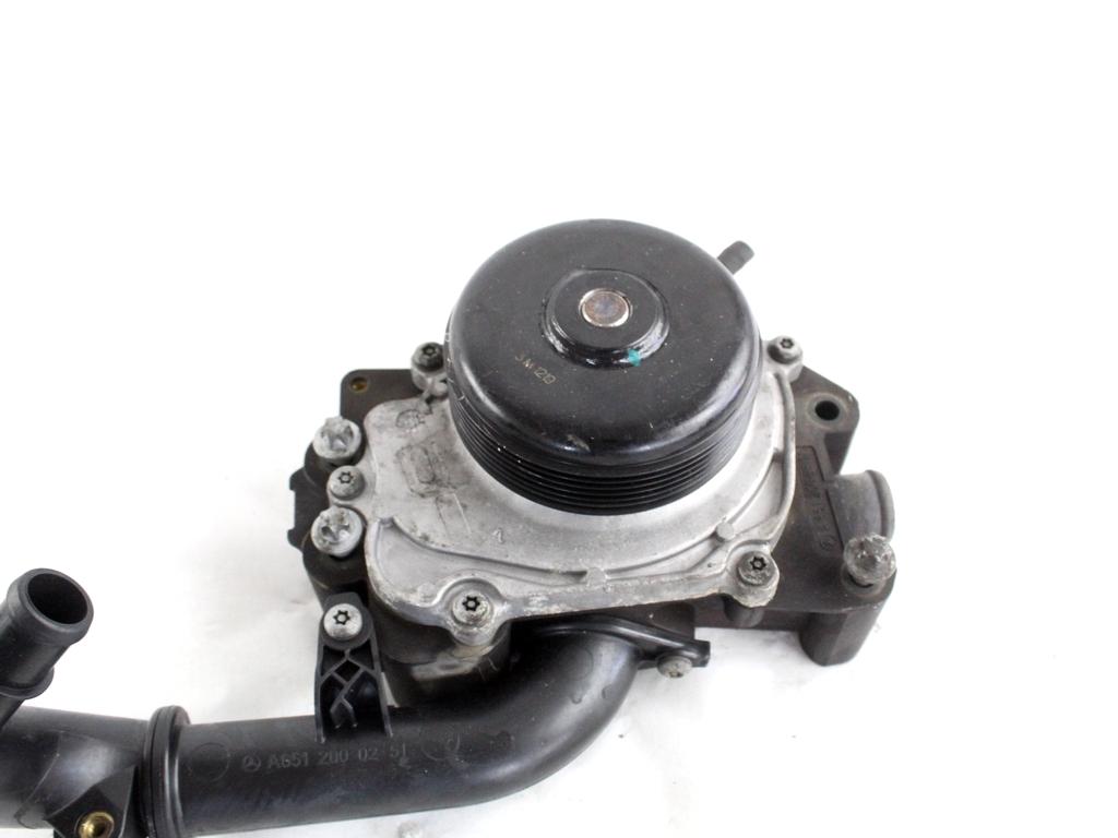 A6512006301 POMPA ACQUA MERCEDES CLASSE C 200 W204 2.2 D 100KW AUT 5P (2011) RICAMBIO USATO