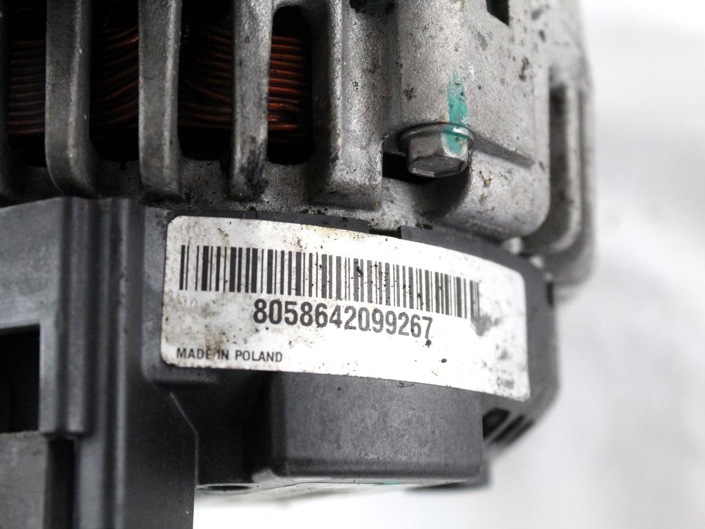 A0141541102 ALTERNATORE MERCEDES CLASSE C 200 W204 2.2 D 100KW AUT 5P (2011) RICAMBIO USATO