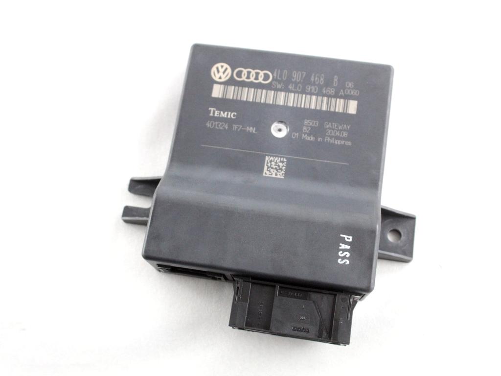 4L0907468B CENTRALINA GATEWAY AUDI A6 C6 SW 3.0 D 4X4 171KW AUT 5P (2008) RICAMBIO USATO