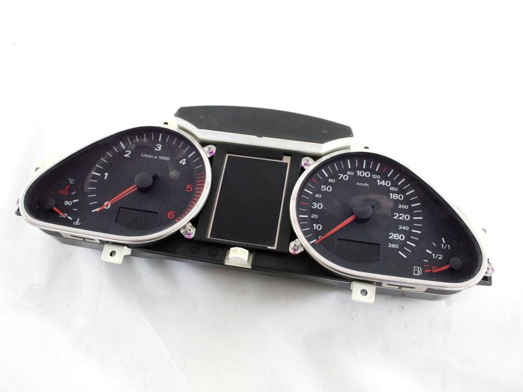 4F0920933 QUADRO STRUMENTI CONTACHILOMETRI AUDI A6 C6 SW 3.0 D 4X4 171KW AUT 5P (2008) RICAMBIO USATO