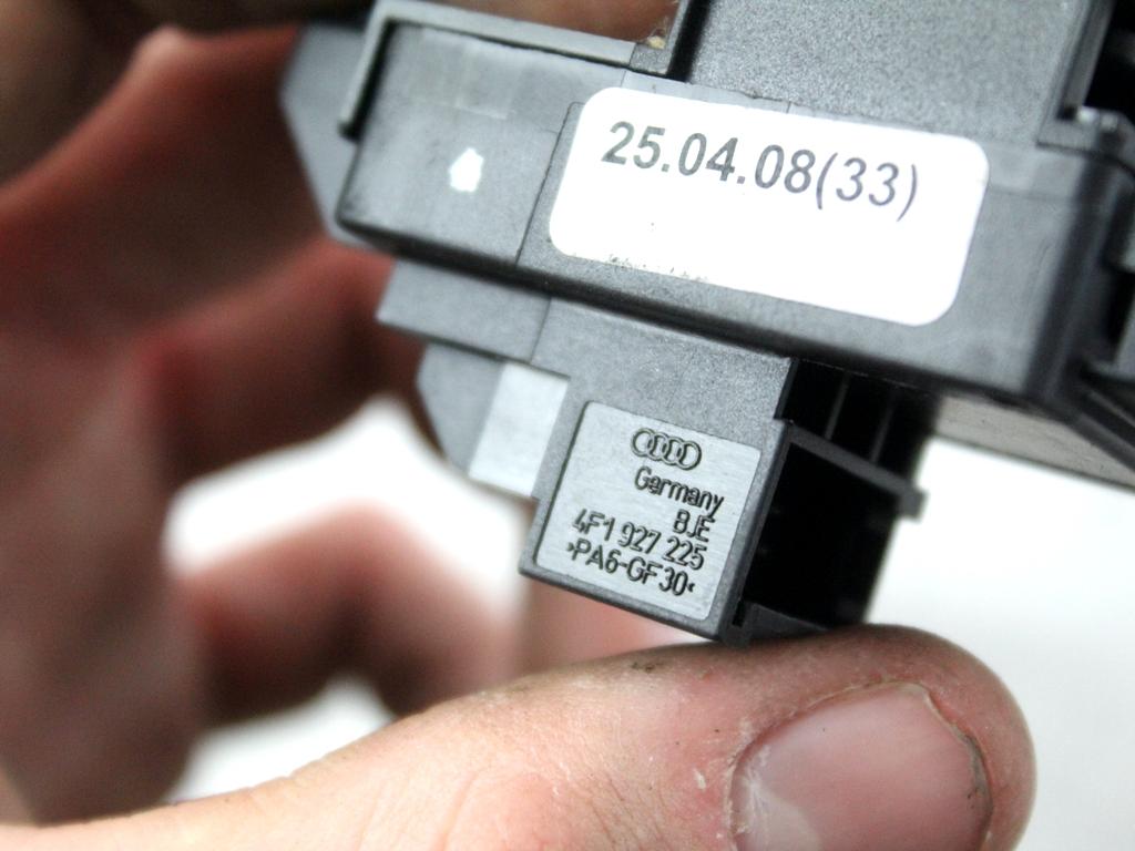 4F1927225 COMANDO INTERRUTTORE FRENO DI STAZIONAMENTO A MANO ELETTRICO AUDI A6 C6 SW 3.0 D 4X4 171KW AUT 5P (2008) RICAMBIO USATO