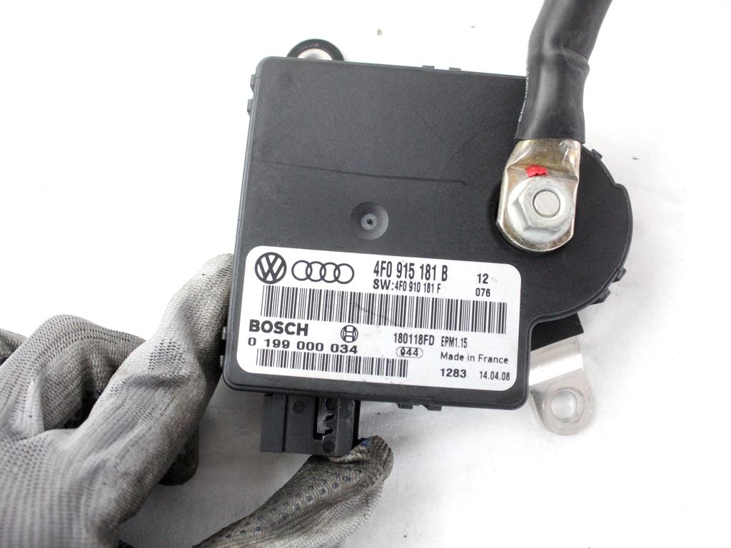4F0915181B CENTRALINA CONRTOLLO BATTERIA AUDI A6 C6 SW 3.0 D 4X4 171KW AUT 5P (2008) RICAMBIO USATO