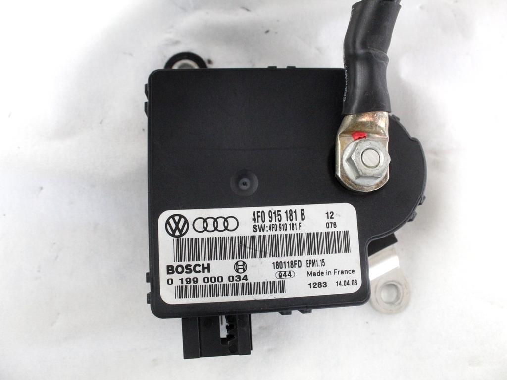 4F0915181B CENTRALINA CONRTOLLO BATTERIA AUDI A6 C6 SW 3.0 D 4X4 171KW AUT 5P (2008) RICAMBIO USATO