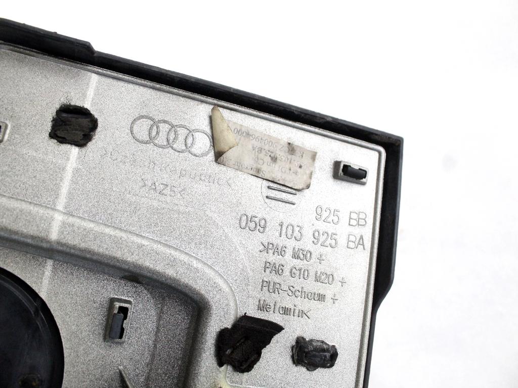 059103925BA COVER RIVESTIMENTO COPRI MOTORE AUDI A6 C6 SW 3.0 D 4X4 171KW AUT 5P (2008) RICAMBIO USATO