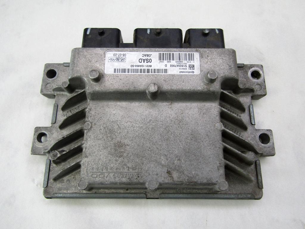 8V21-12A650-SD CENTRALINA INIEZIONE MOTORE FORD FIESTA 1.2 B 60KW 5M 5P (2008) RICAMBIO USATO