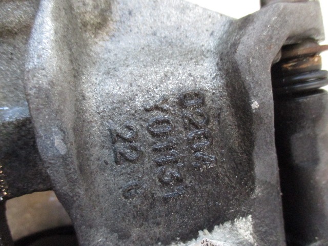 SPREDNJE LEVE ZAVORNE CELJUSTI  OEM N. 0201Y0113122 ORIGINAL REZERVNI DEL CITROEN DS3 (2009 - 2014) DIESEL LETNIK 2012