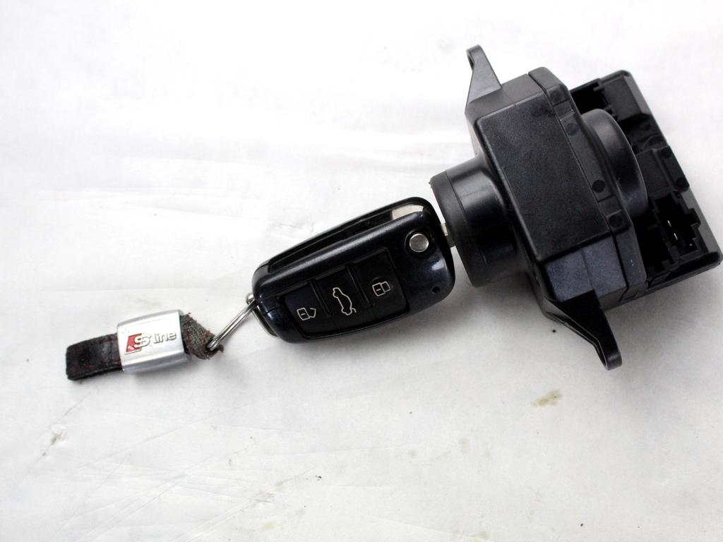 4F0909131 KIT BLOCCHETTI ACCENSIONE APERTURA CON CHIAVE AUDI A6 C6 SW 3.0 D 4X4 171KW AUT 5P (2008) RICAMBIO USATO