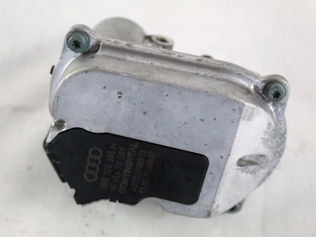 059129086M MOTORINO ATTUATORE FLAP COLLETTORE ASPIRAZIONE AUDI A6 C6 SW 3.0 D 4X4 171KW AUT 5P (2008) RICAMBIO USATO