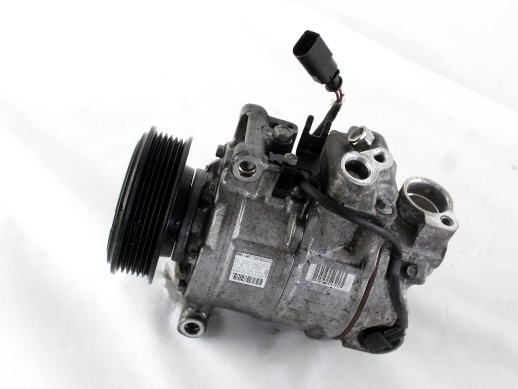 4F0260805AG COMPRESSORE CLIMATIZZATORE CLIMA A/C AUDI A6 C6 SW 3.0 D 4X4 171KW AUT 5P (2008) RICAMBIO USATO