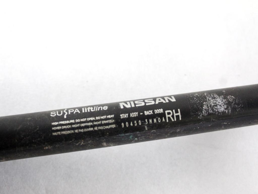 904503HN0A COPPIA PISTONCINI ASTE AMMORTIZZANTI PORTELLONE COFANO POSTERIORE BAULE NISSAN MICRA 1.2 B 59KW 5M 5P (2015) RICAMBIO USATO 