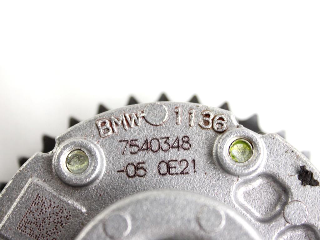 11367540348 PULEGGIA ALBERO A CAMME SCARICO BMW SERIE 3 E90 R 318 I  2.0 B 105KW AUT 4P (2008) RICAMBIO USATO