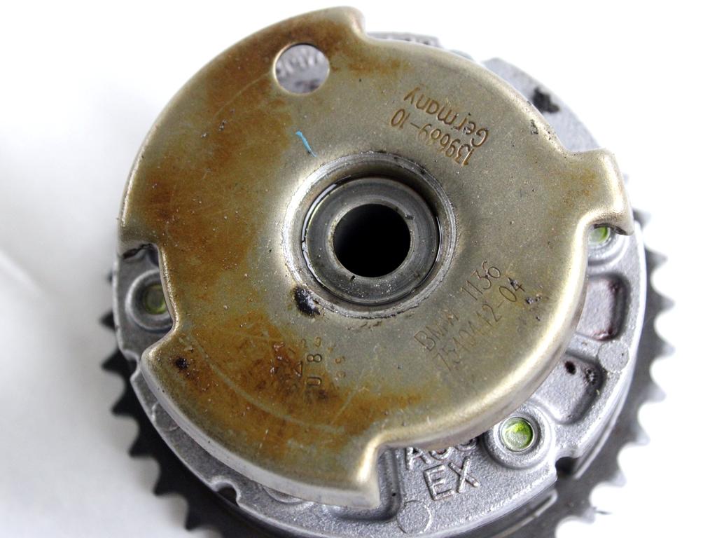 11367540348 PULEGGIA ALBERO A CAMME SCARICO BMW SERIE 3 E90 R 318 I  2.0 B 105KW AUT 4P (2008) RICAMBIO USATO