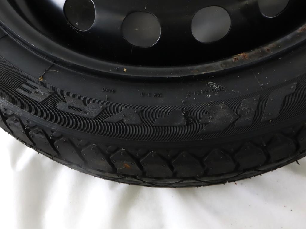 403001HD7A RUOTINO DI SCORTA STAR-XT TYRE 115/70 R14 88M NISSAN MICRA 1.2 B 59KW 5M 5P (2015) RICAMBIO USATO CON CERCHIO IN FERRO DA 14 POLLICI 4 FORI 4TX14 INTERASSE 4X1100 