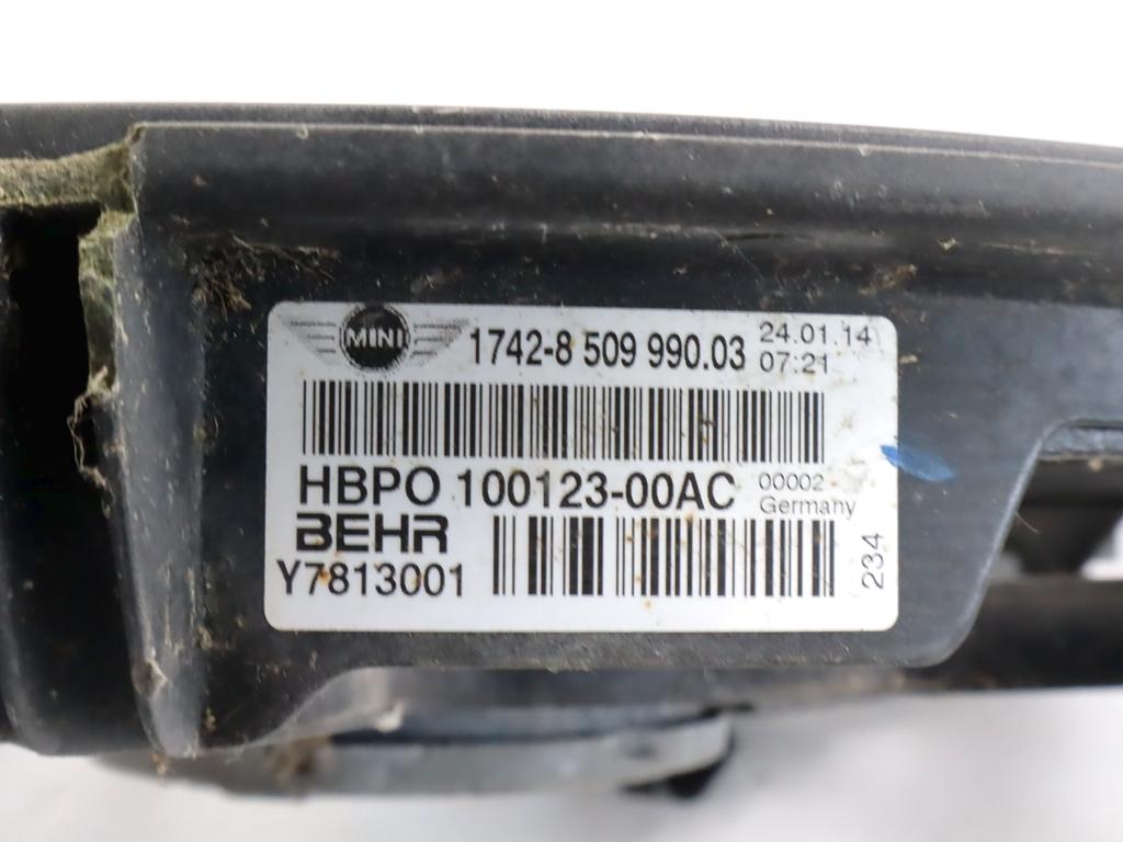 17428509990 ELETTROVENTOLA BMW SERIE 3 320D E46 2.0 D 110KW 5M 4P (2003) RICAMBIO USATO 0130303027