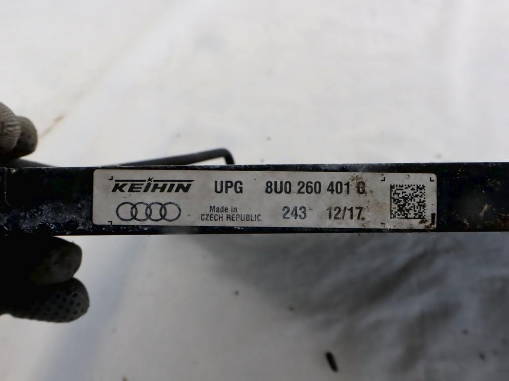 8U0260401C CONDENSATORE RADIATORE CLIMATIZZATORE CLIMA A/C AUDI Q3 1.4 B 92KW (2018) RICAMBIO USATO