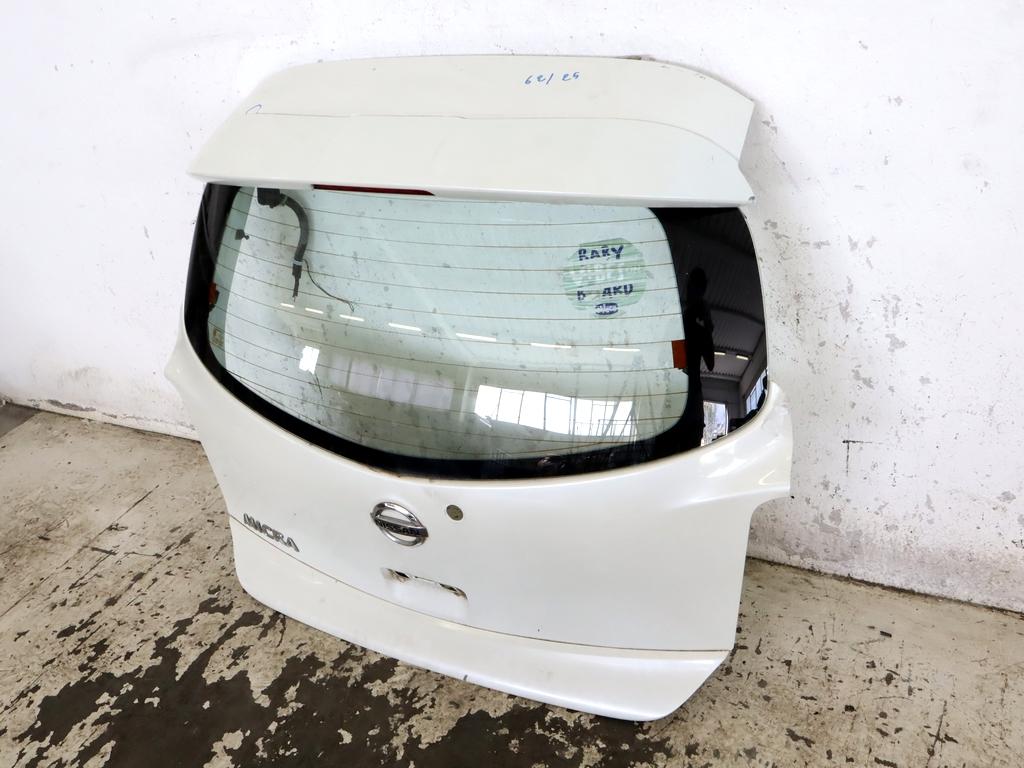 K010M3HNAE PORTELLONE COFANO POSTERIORE BAULE NISSAN MICRA 1.2 B 59KW 5M 5P (2015) RICAMBIO USATO CON LUNOTTO TERMICO AMMACCATO
