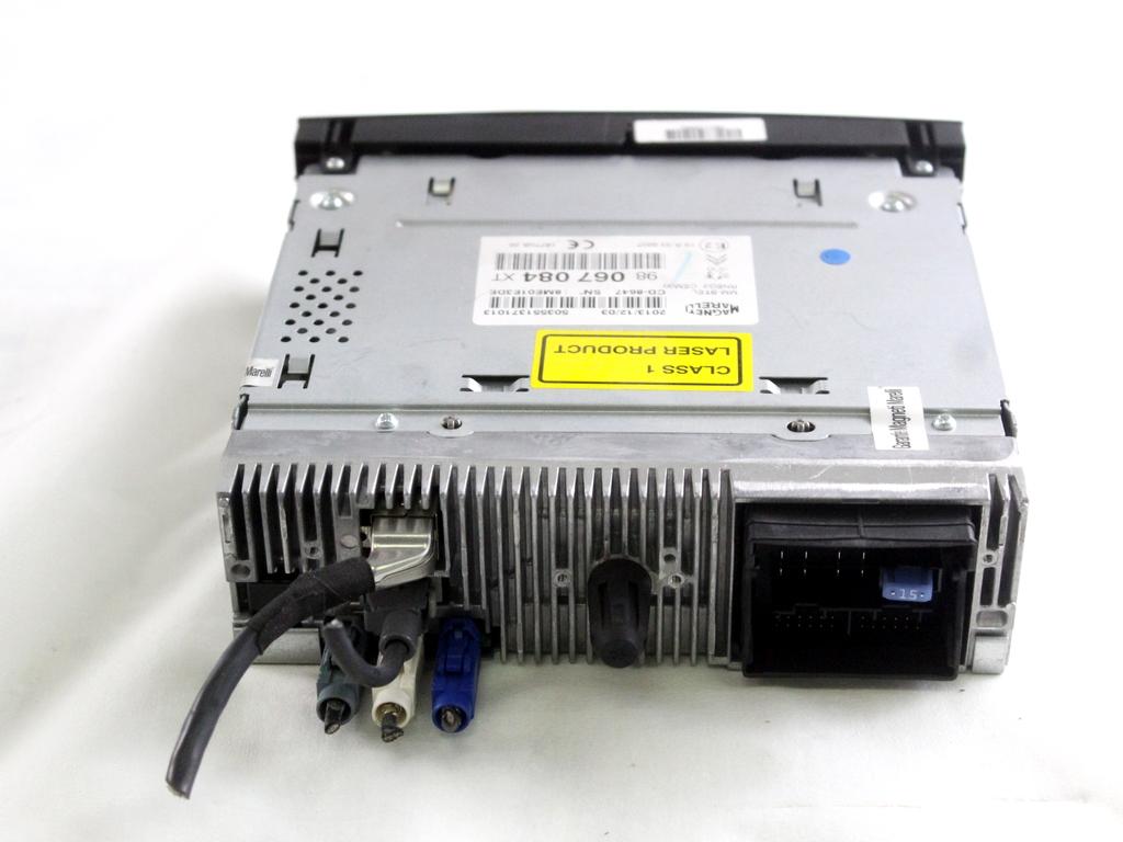 98067084XT AUTORADIO CON SISTEMA DI NAVIGAZIONE SATELLITARE PEUGEOT 3008 1.6 D 84KW 6M 5P (2013) RICAMBIO USATO (NON FORNIAMO CODICE AUTORADIO, MA SOLO NUMERO DI TEOLAIO VEICOLO)