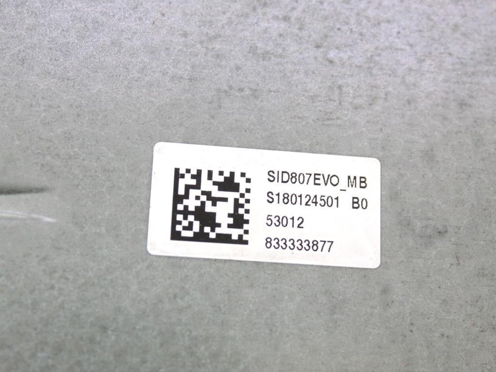 9800268980 CENTRALINA INIEZIONE MOTORE PEUGEOT 3008 1.6 D 84KW 6M 5P (2013) RICAMBIO USATO 9666681180