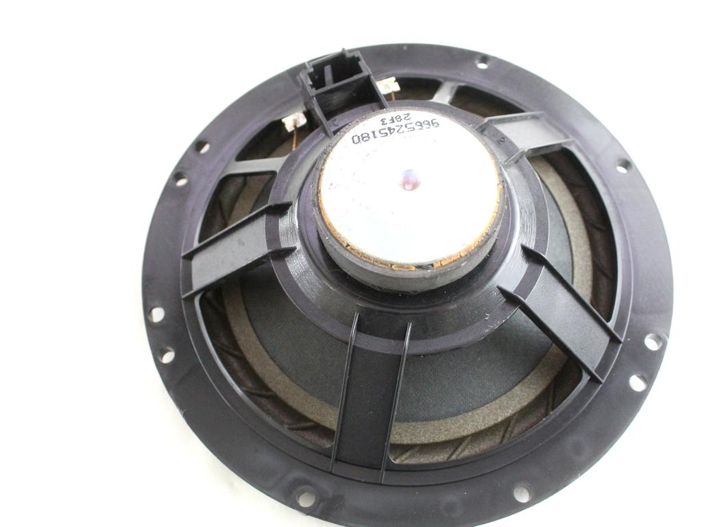 9665245180 CASSA ALTOPARLANTE PORTA ANTERIORE PEUGEOT 3008 1.6 D 84KW 6M 5P (2013) RICAMBIO USATO
