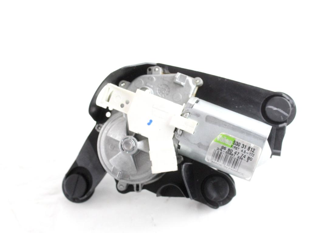 9680477480 MOTORINO TERGILUNOTTO PEUGEOT 3008 1.6 D 84KW 6M 5P (2013) RICAMBIO USATO 53031812