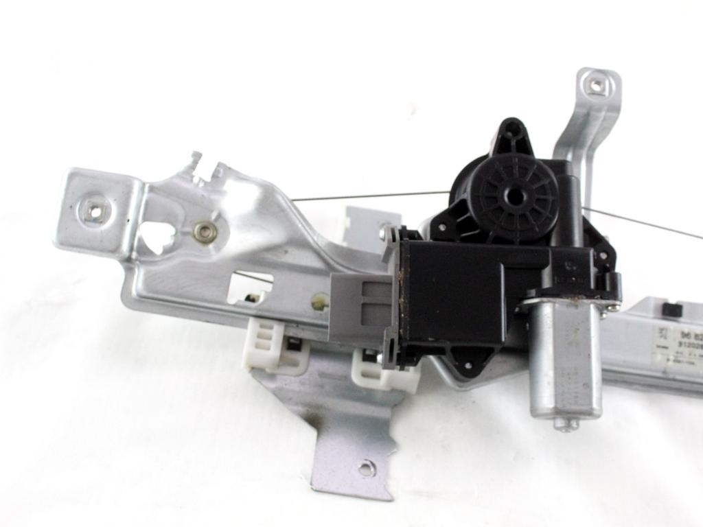 9682808680 MOTORINO MECCANISMO ALZA-VETRO ALZA-CRISTALLO PORTA POSTERIORE DESTRA PEUGEOT 3008 1.6 D 84KW 6M 5P (2013) RICAMBIO USATO