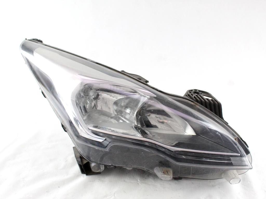 9805505380 FARO FANALE ANTERIORE DESTRO PEUGEOT 3008 1.6 D 84KW 6M 5P (2013) RICAMBIO USATO