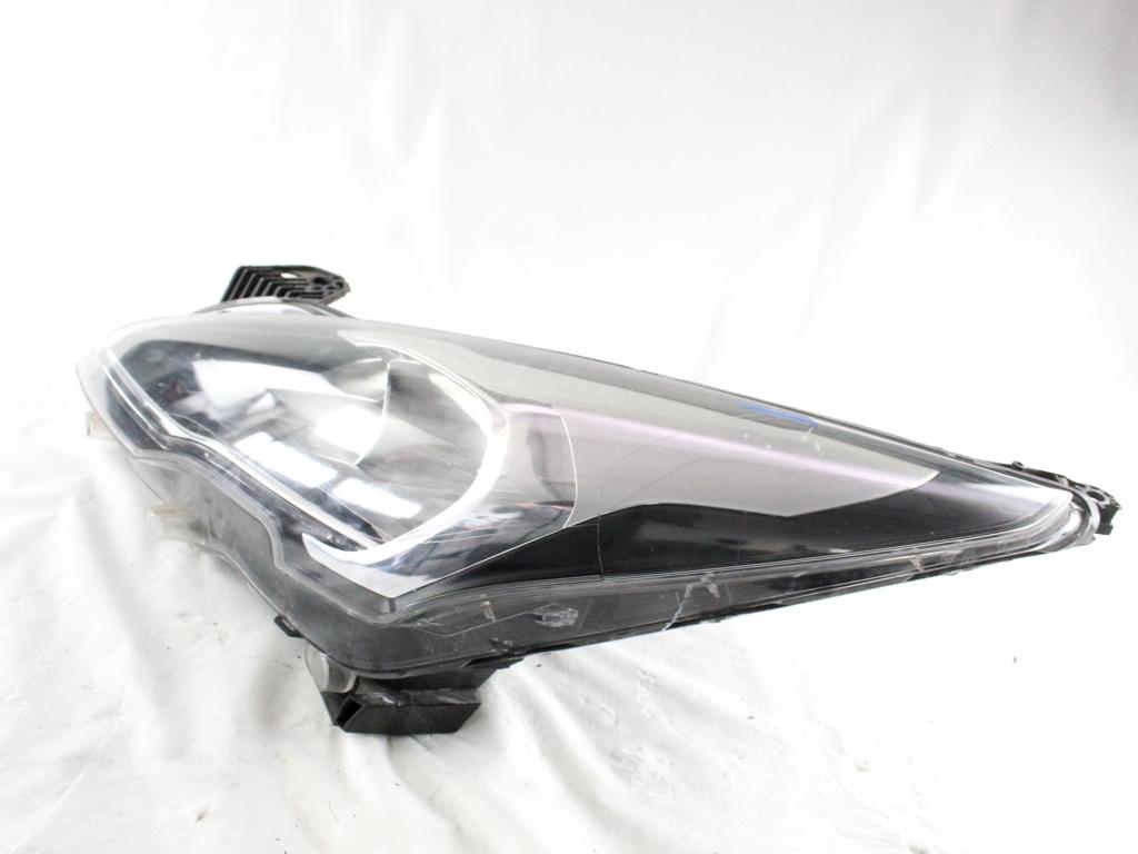 9805505480 FARO FANALE ANTERIORE SINISTRO PEUGEOT 3008 1.6 D 84KW 6M 5P (2013) RICAMBIO USATO VETRO TRASPARENTE DANNEGGIATO