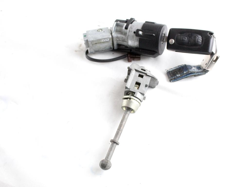 4162XT KIT BLOCCHETTI ACCENSIONE APERTURA CON CHIAVE PEUGEOT 3008 1.6 D 84KW 6M 5P (2013) RICAMBIO USATO 6160C1