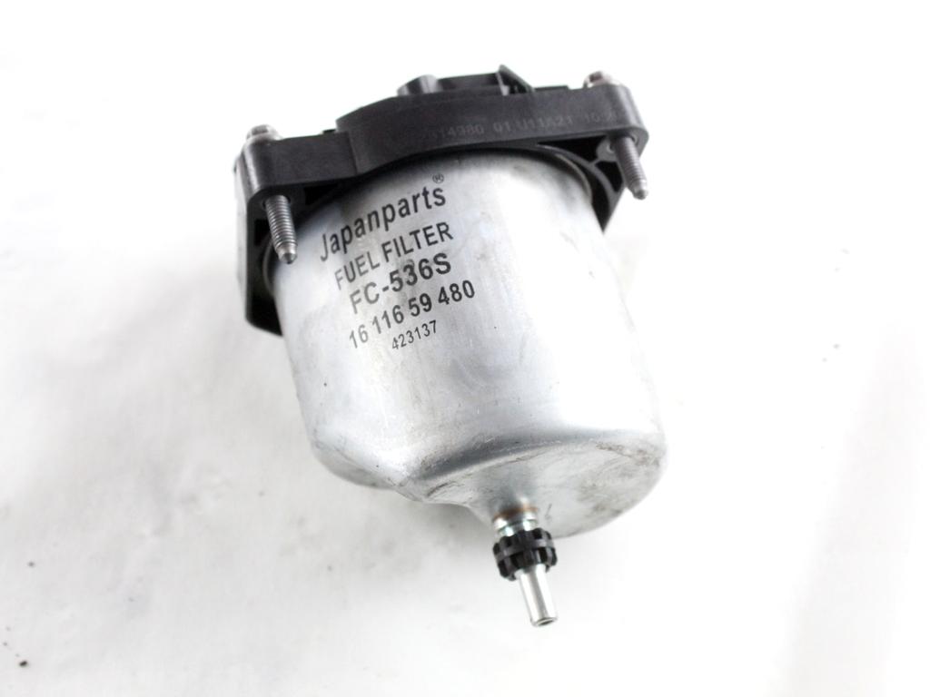 9672314980 SUPPORTO FILTRO CARBURANTE PEUGEOT 3008 1.6 D 84KW 6M 5P (2013) RICAMBIO USATO