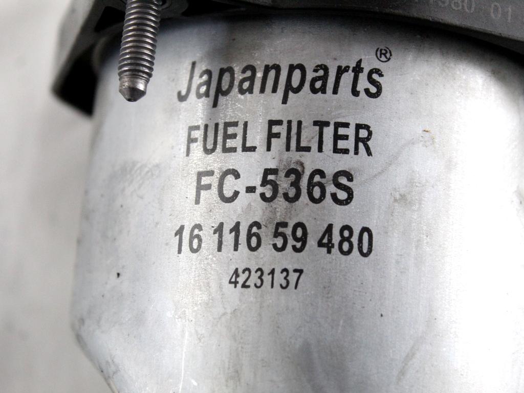 9672314980 SUPPORTO FILTRO CARBURANTE PEUGEOT 3008 1.6 D 84KW 6M 5P (2013) RICAMBIO USATO