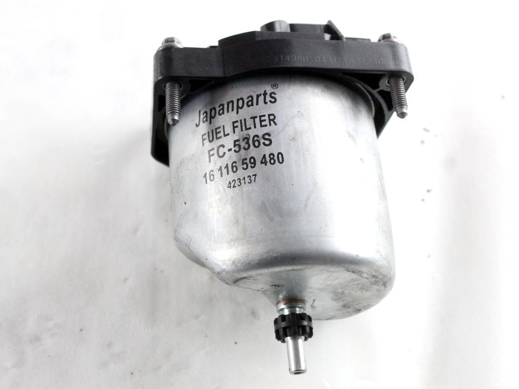 9672314980 SUPPORTO FILTRO CARBURANTE PEUGEOT 3008 1.6 D 84KW 6M 5P (2013) RICAMBIO USATO