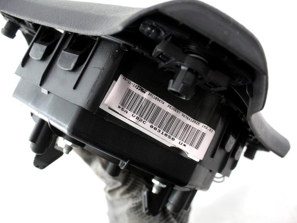 96764125ZE AIRBAG VOLANTE GUIDATORE PEUGEOT 3008 1.6 D 84KW 6M 5P (2013) RICAMBIO USATO