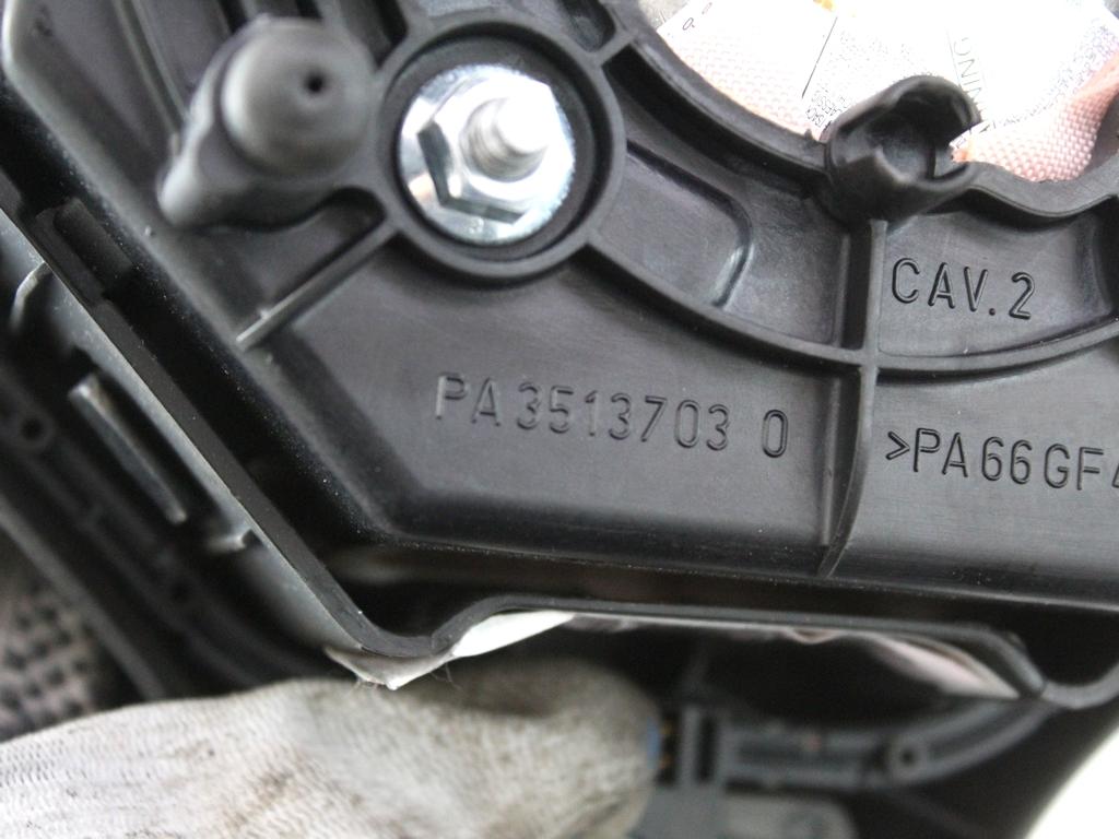 96764125ZE AIRBAG VOLANTE GUIDATORE PEUGEOT 3008 1.6 D 84KW 6M 5P (2013) RICAMBIO USATO